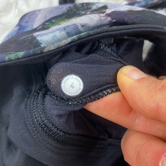Lululemon Free to Be Bra *Wild Long Line Glacier Camo Starlight Multi - Picture 4 of 4